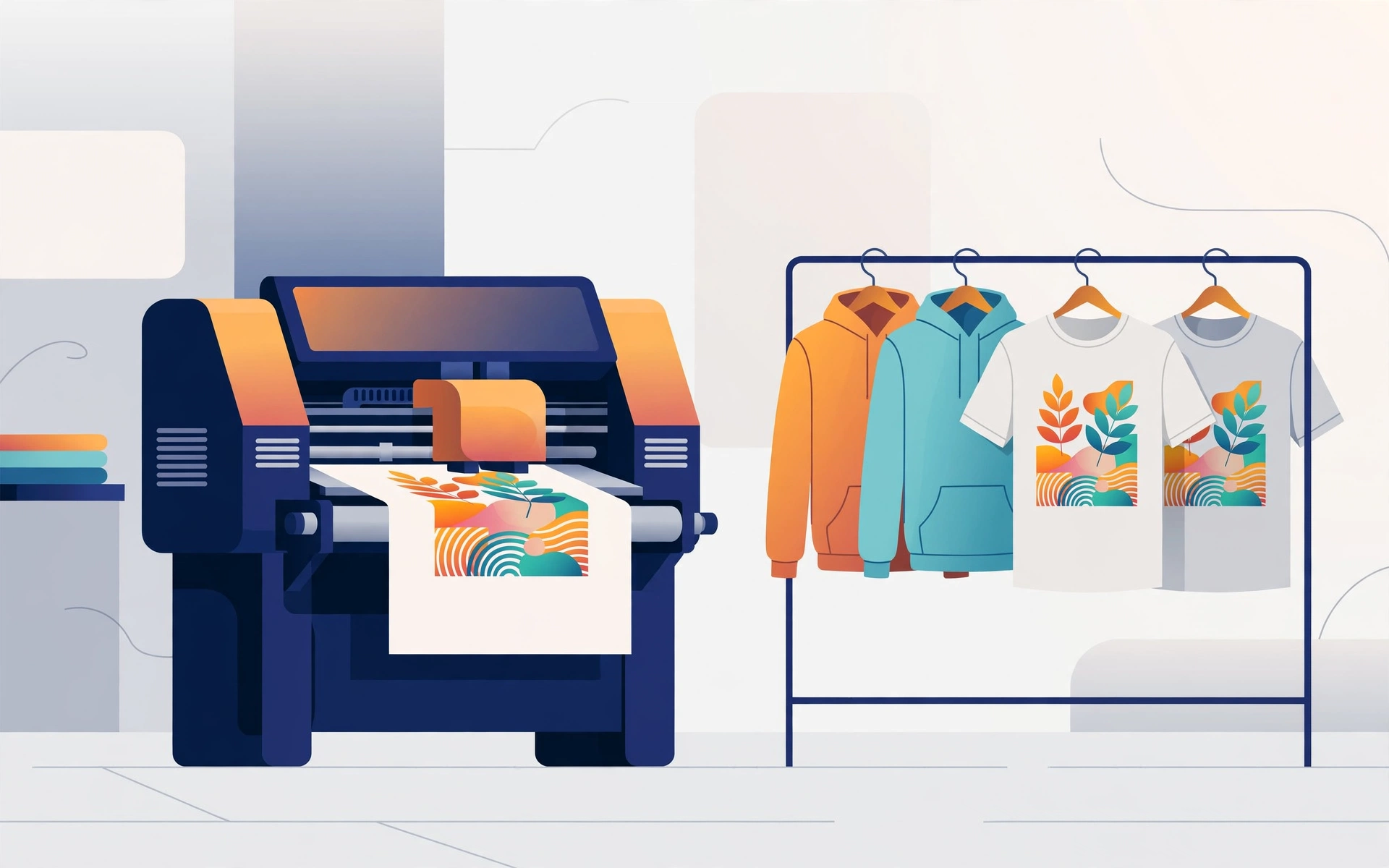 Print on demand factory